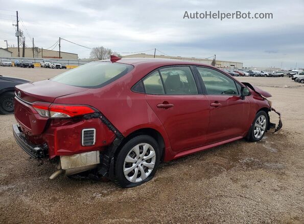 JTDEPMAE8NJ204839 2022 TOYOTA COROLLA Red Rear right