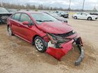2022 Toyota Corolla Le Red vin: JTDEPMAE8NJ204839