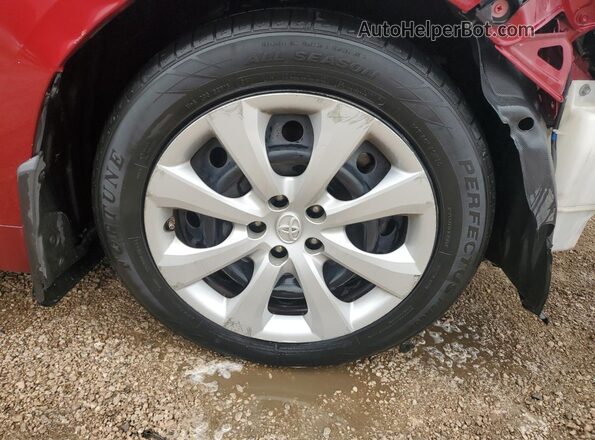 JTDEPMAE8NJ204839 2022 TOYOTA COROLLA Red 