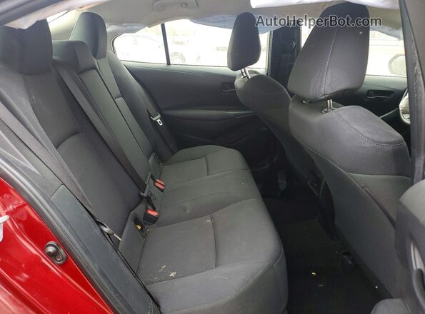 JTDEPMAE8NJ204839 2022 TOYOTA COROLLA Red Rear seats view