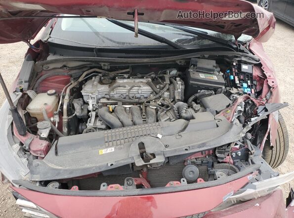 JTDEPMAE8NJ204839 2022 TOYOTA COROLLA Red 