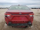 2022 Toyota Corolla Le Red vin: JTDEPMAE8NJ204839 Damage: Rear Bumper, Missing, Replacement Required