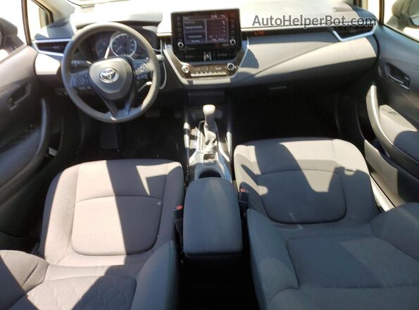 JTDEPMAE8NJ214089 2022 TOYOTA COROLLA Blue Widok deski rozdzielczej