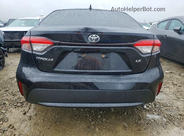 JTDEPMAE9MJ117742 2021 TOYOTA COROLLA Black Вид ззаду
