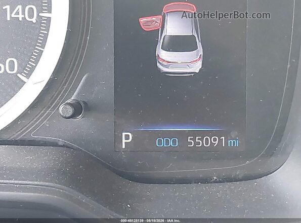 JTDEPMAE9MJ159666 2021 TOYOTA COROLLA Белый 