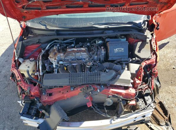 JTDEPMAE9MJ168139 2021 TOYOTA COROLLA Красный Вид задней части салона