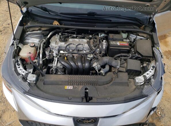 JTDEPMAE9MJ178010 2021 TOYOTA COROLLA Серебряный Вид задней части салона