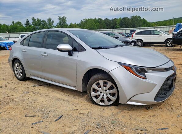 JTDEPMAE9MJ178010 2021 TOYOTA COROLLA Серебряный Передняя правая четверть