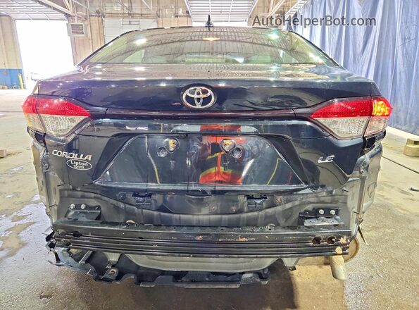 JTDEPMAE9NJ192734 2022 TOYOTA COROLLA Черный Вид сзади