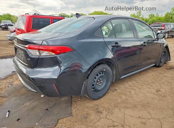 JTDEPMAE9NJ209693 2022 TOYOTA COROLLA Black უკანა მარჯვენა