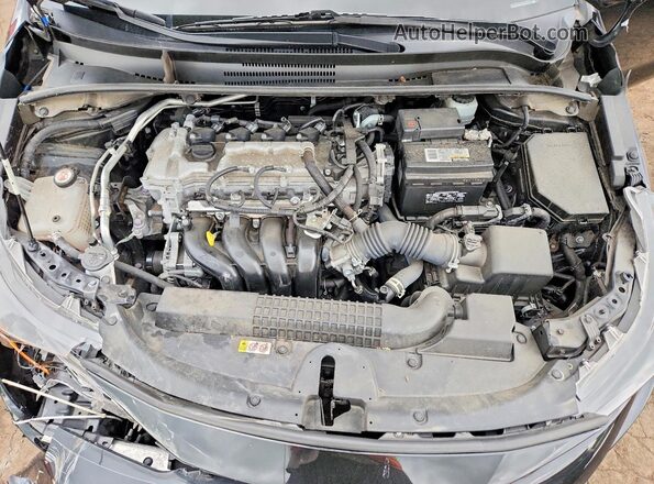 JTDEPMAE9NJ209693 2022 TOYOTA COROLLA Black უკანა სალონის ხედი