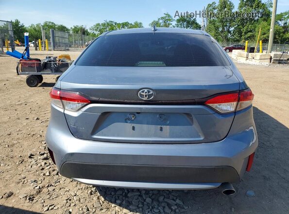 JTDEPMAEXMJ127034 2021 TOYOTA COROLLA Blue Հետևի տեսք