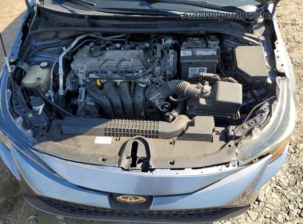 JTDEPMAEXMJ127034 2021 TOYOTA COROLLA Blue Սալոնի հետևի տեսք