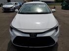 2021 Toyota Corolla Le Белый vin: JTDEPMAEXMJ153861