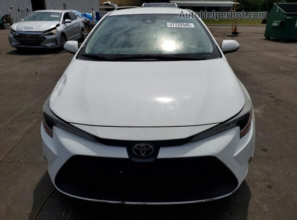JTDEPMAEXMJ153861 2021 TOYOTA COROLLA Белый Вид спереди