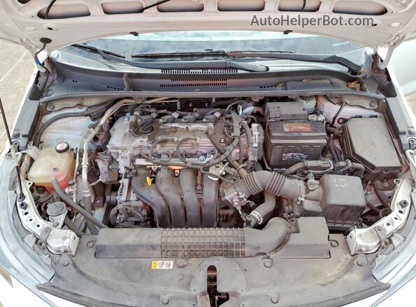 JTDEPMAEXMJ153861 2021 TOYOTA COROLLA Белый Вид задней части салона