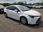 2021 Toyota Corolla Le Белый vin: JTDEPMAEXMJ153861