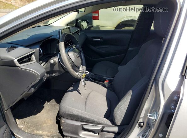 JTDEPMAEXMJ154587 2021 TOYOTA COROLLA Silver Вид салону спереду