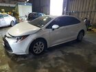 2022 Toyota Corolla Le White vin: JTDEPMAEXN3024511