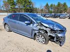2022 Toyota Corolla Le Blue vin: JTDEPMAEXNJ205104