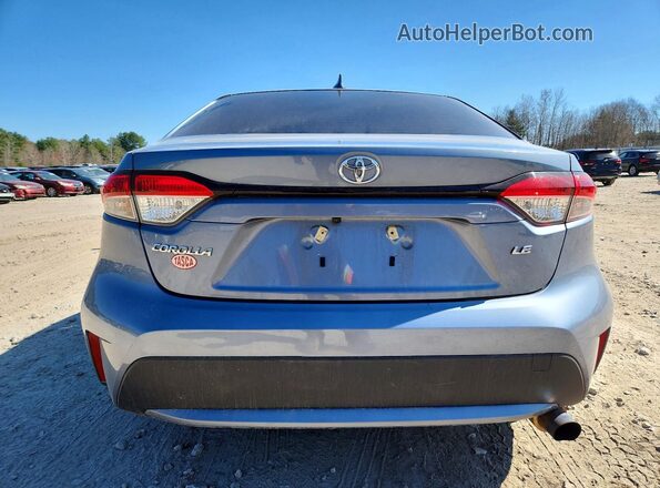 JTDEPMAEXNJ205104 2022 TOYOTA COROLLA Blue Rear view