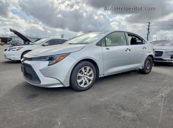 JTDEPRAE0LJ071939 2020 TOYOTA COROLLA Серебряный Передняя левая четверть
