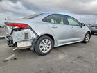 2020 Toyota Corolla Le Серебряный vin: JTDEPRAE0LJ071939
