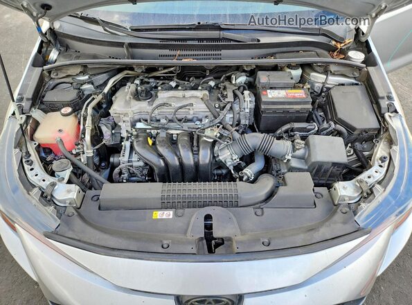 JTDEPRAE0LJ071939 2020 TOYOTA COROLLA Серебряный Вид задней части салона