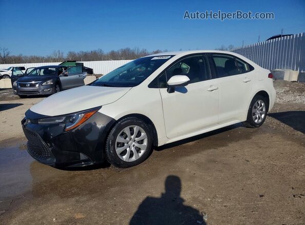 JTDEPRAE1LJ029909 2020 TOYOTA COROLLA White Przód lewy