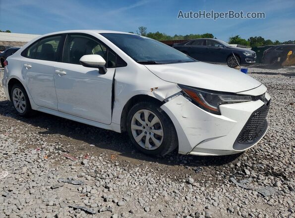JTDEPRAE1LJ033703 2020 TOYOTA COROLLA Белый Передняя правая четверть