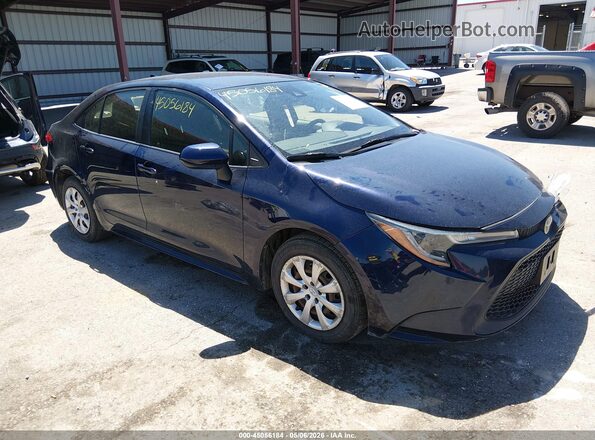 JTDEPRAE1LJ049707 2020 TOYOTA LL Синий Передняя правая четверть