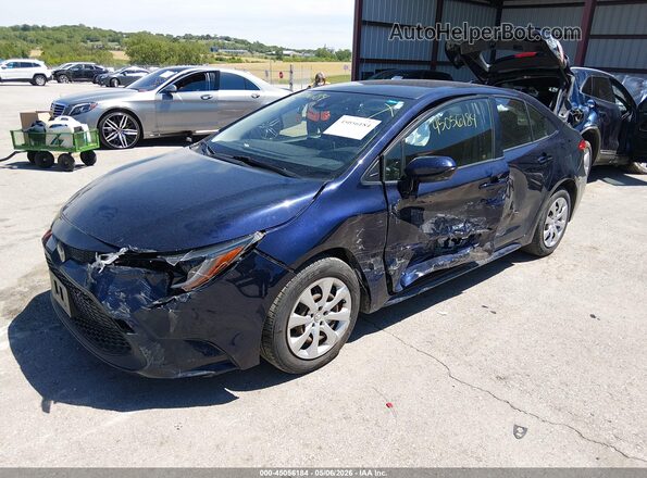 JTDEPRAE1LJ049707 2020 TOYOTA LL Синий Передняя левая четверть