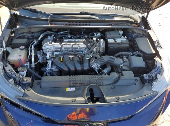 JTDEPRAE1LJ061176 2020 TOYOTA COROLLA Blue Вид задньої частини салону