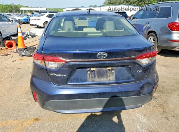 JTDEPRAE1LJ061176 2020 TOYOTA COROLLA Blue Вид ззаду