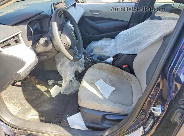 JTDEPRAE1LJ061176 2020 TOYOTA COROLLA Blue Вид салону спереду