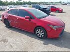 2020 Toyota Corolla Le Красный vin: JTDEPRAE1LJ093349