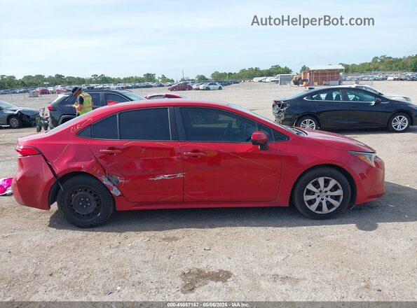 JTDEPRAE1LJ093349 2020 TOYOTA LL Красный Вид задней части салона