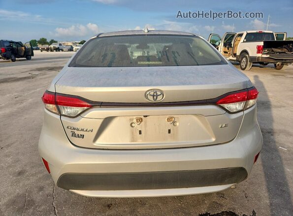 JTDEPRAE1LJ096669 2020 TOYOTA COROLLA Silver უკანა ხედი