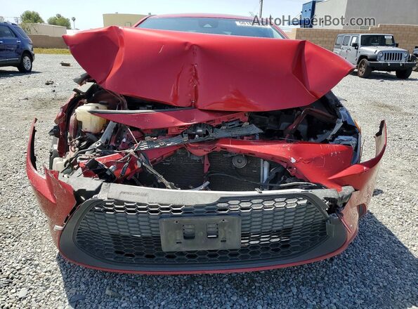 JTDEPRAE1LJ096770 2020 TOYOTA COROLLA Red Widok z przodu