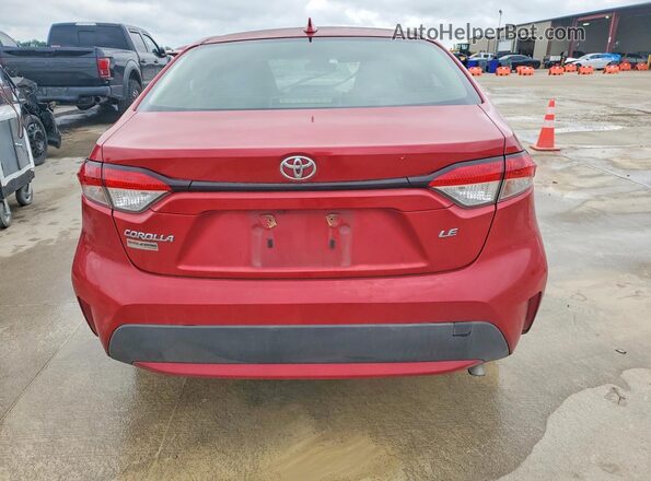 JTDEPRAE1LJ109176 2020 TOYOTA COROLLA Красный Вид сзади