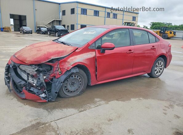 JTDEPRAE1LJ109176 2020 TOYOTA COROLLA Красный Передняя левая четверть