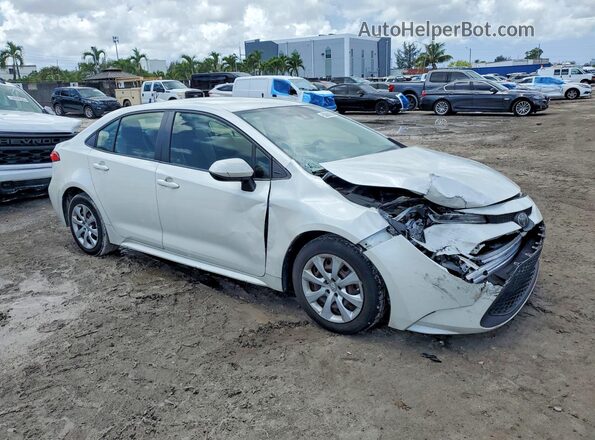 JTDEPRAE2LJ001066 2020 TOYOTA COROLLA White Przód prawy