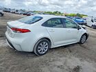 2020 Toyota Corolla Le White vin: JTDEPRAE2LJ001066
