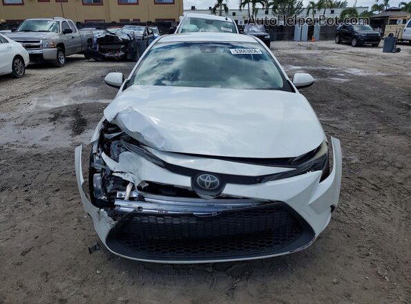 JTDEPRAE2LJ001066 2020 TOYOTA COROLLA White Widok z przodu