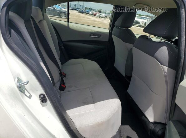 JTDEPRAE2LJ001066 2020 TOYOTA COROLLA White Widok tylnych siedzeń