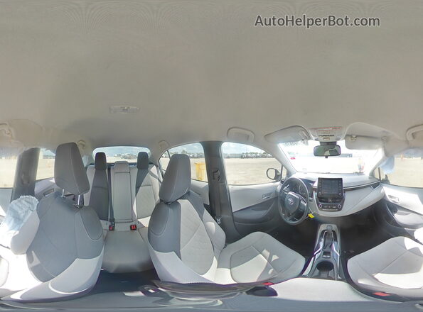 JTDEPRAE2LJ003142 2020 TOYOTA COROLLA White VIN კოდის სტიკერის ხედი