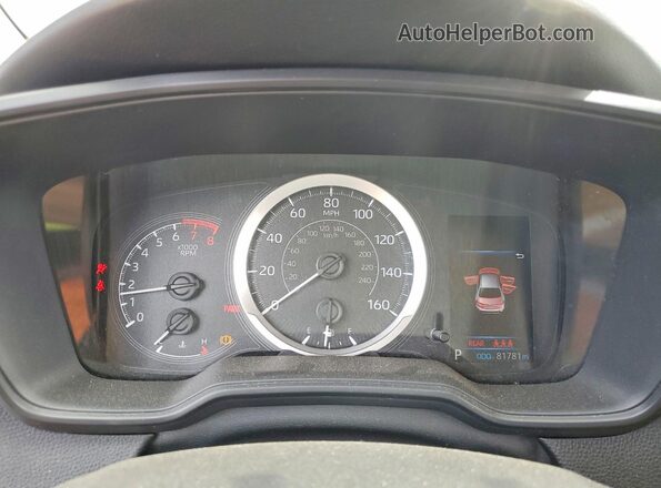 JTDEPRAE2LJ003903 2020 TOYOTA COROLLA Black Vista del cuadro de instrumentos