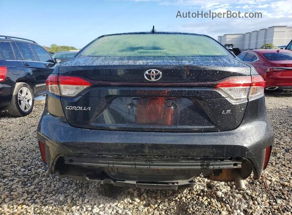JTDEPRAE2LJ037419 2020 TOYOTA COROLLA Black Widok z tyłu
