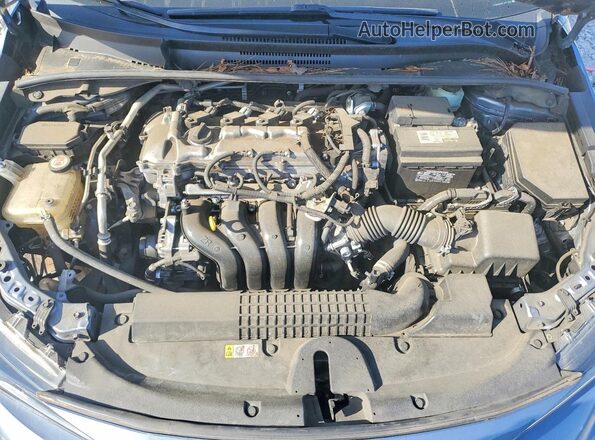 JTDEPRAE2LJ071392 2020 TOYOTA COROLLA Синий Вид задней части салона