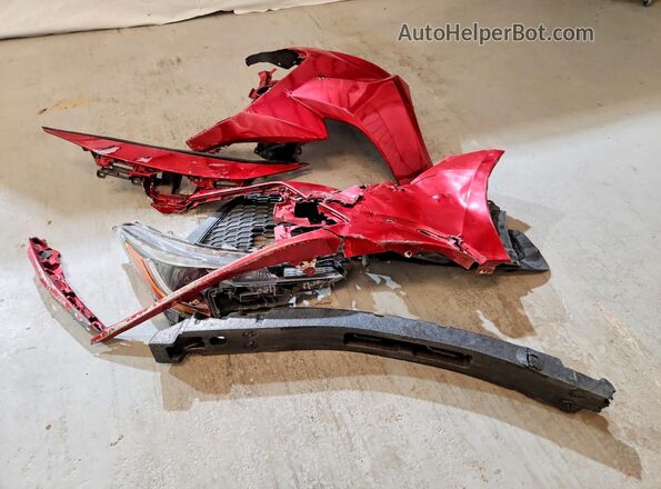 JTDEPRAE2LJ095448 2020 TOYOTA COROLLA Red Շարժիչի բաժամունքի տեսք